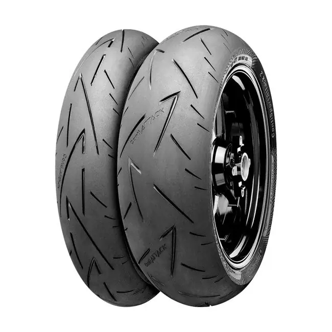 Lähetetään Heti Continental ContiSportAttack 2 takarenkaat 17"