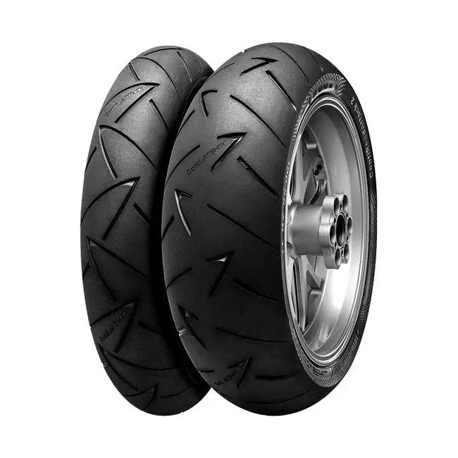 Uutuus Continental ContiRoadAttack 2 GT eturenkaat 17"