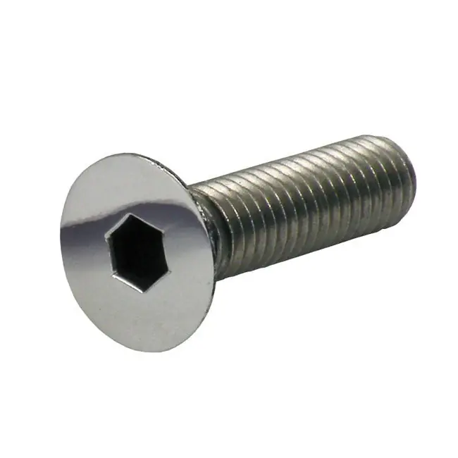 Älä Missaa GW litteäpäinen kuusiopultti kiillotettu ruostumaton 6-32 5-pack 5-pack