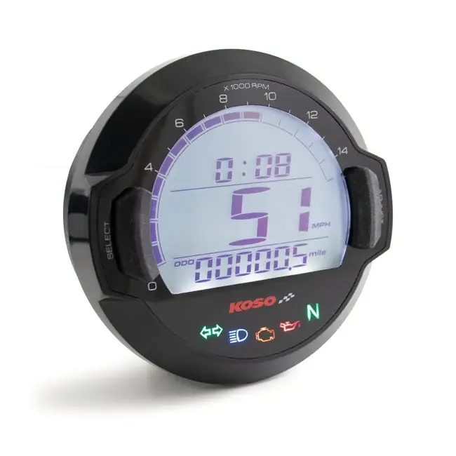 Rajoitettu Tarjous Koso D64 DL-03SR nopeusmittari monitoimiyleismittari Universal