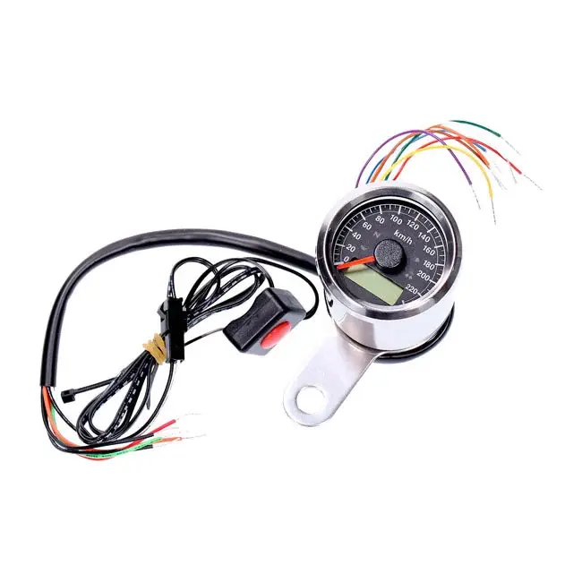 Stoker 48mm Mini elektroninen moottoripyörän nopeusmittari monitoimiominaisuus Osta Tänään