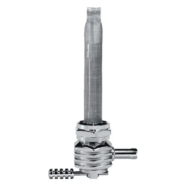 Tarjoushinta Pingel Power-Flo Hex Finned Petcock takalähdön hana 22mm Kromi