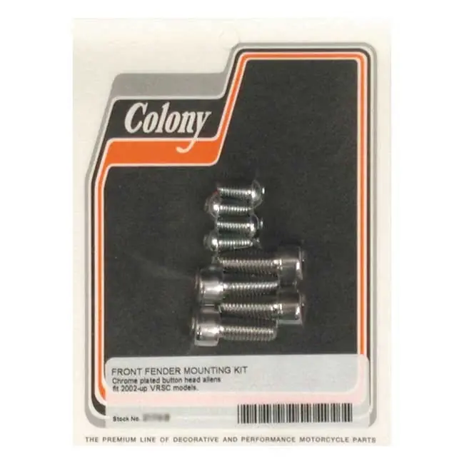 Älä Missaa Colony Mount Kit etulokasuoja V-Rod 02-17