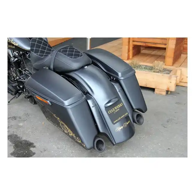 Uusi Malli Cult-Werk Conversion Kit Takalokasuoja V1 Custom Touring 14-22