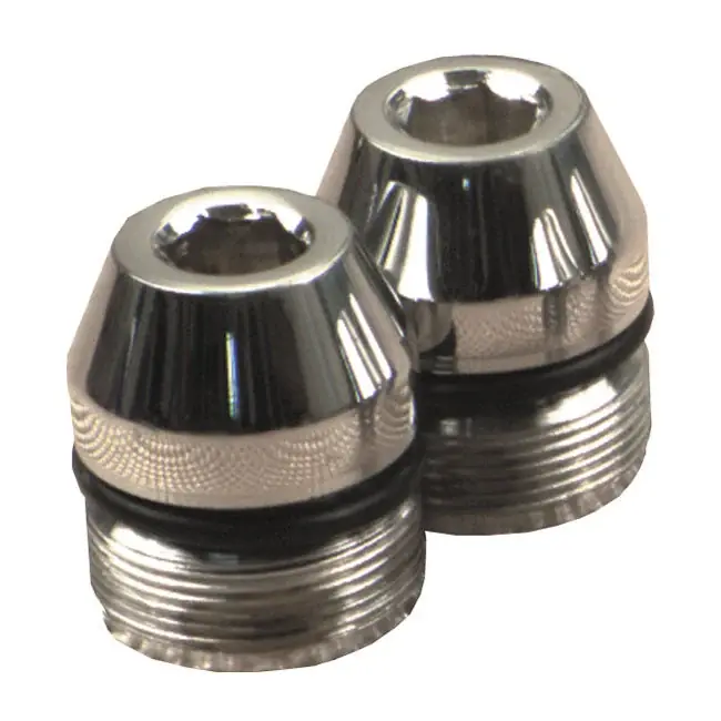 Superhinta Haarukkaputken korkin pultit Allen FXR 87-94; Dyna 91-05; XL 88-21