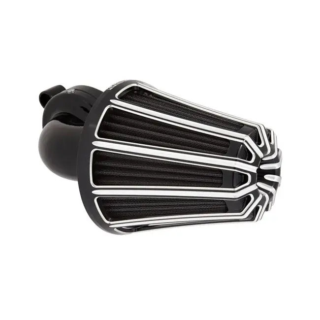 Uutuus Arlen Ness 90° 10-Gauge Monster Sucker ilmanpuhdistin Harleylle