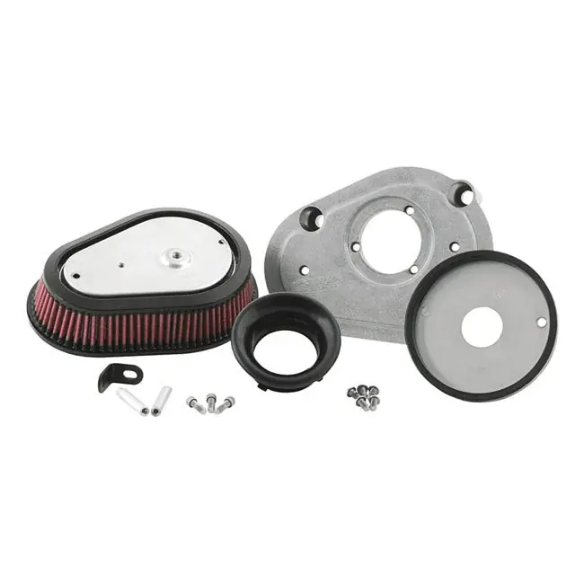 Ilmainen Palautus KN Twin Cam RK-sarjan Street Metal O.S ilmanpuhdistin Harleyyn