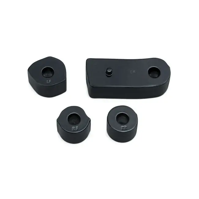 Poisto Kuryakyn Rider Floorboard Offset Spacer Kit Harleylle Kuryakyn Rider Floorboard Offset Spacer Kit Harley lle