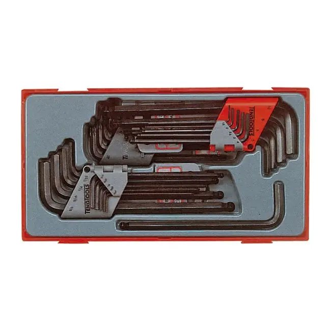 Pakollinen (Must-Have) Teng Tools kuusiokoloavainsarja US ja metrinen avainsarja