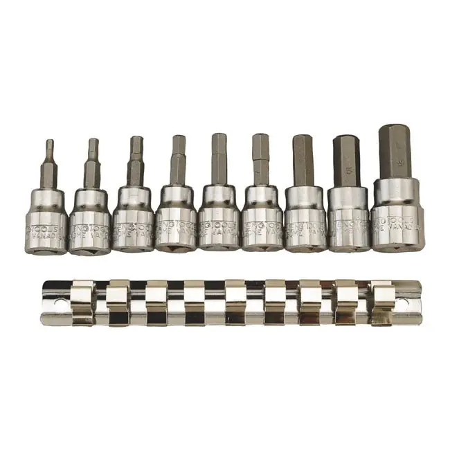 Teng Tools Allen Head Socket Set US Koot Alennettu