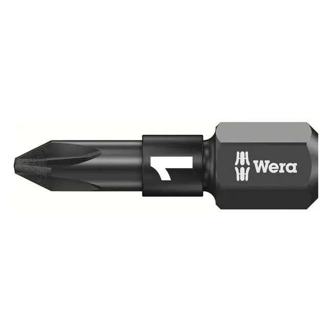 Alkuperäinen Wera 1/4" Bit for Pozidriv ruuveille Impaktor