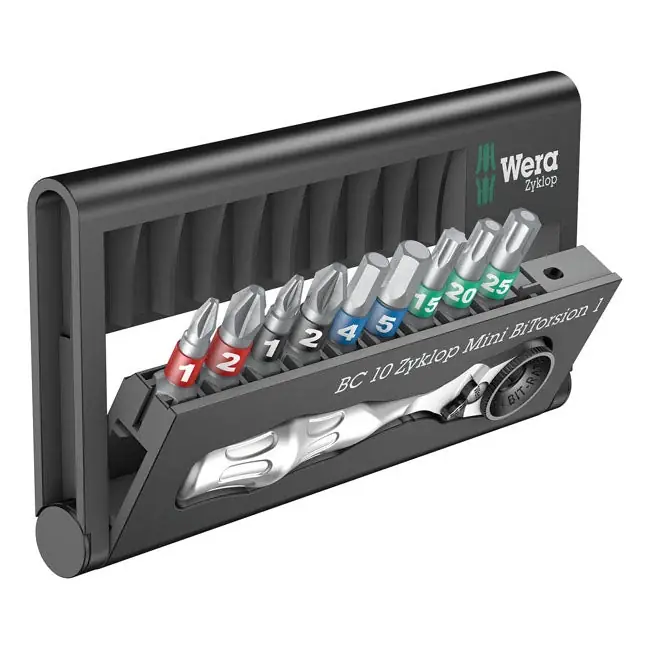 Wera Bit-check Zyklop Mini Bitorison Kit 10-pcs Osta Nyt