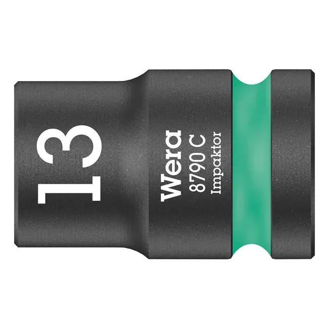 Wera Impaktor 6-kärkiset hylsyt 1/2" metriset koot Aito