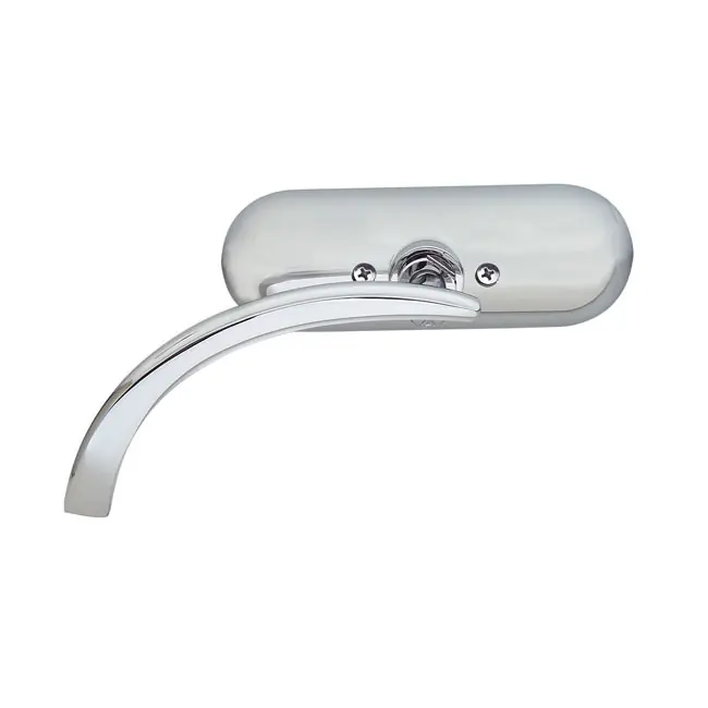 Arlen Ness Mini oval Peili vasen, kromi Ajankohtainen