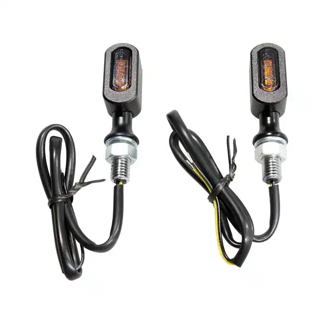 Superhinta FASTLINE LED minivilkut taka- ja jarruvalolla, musta/savu