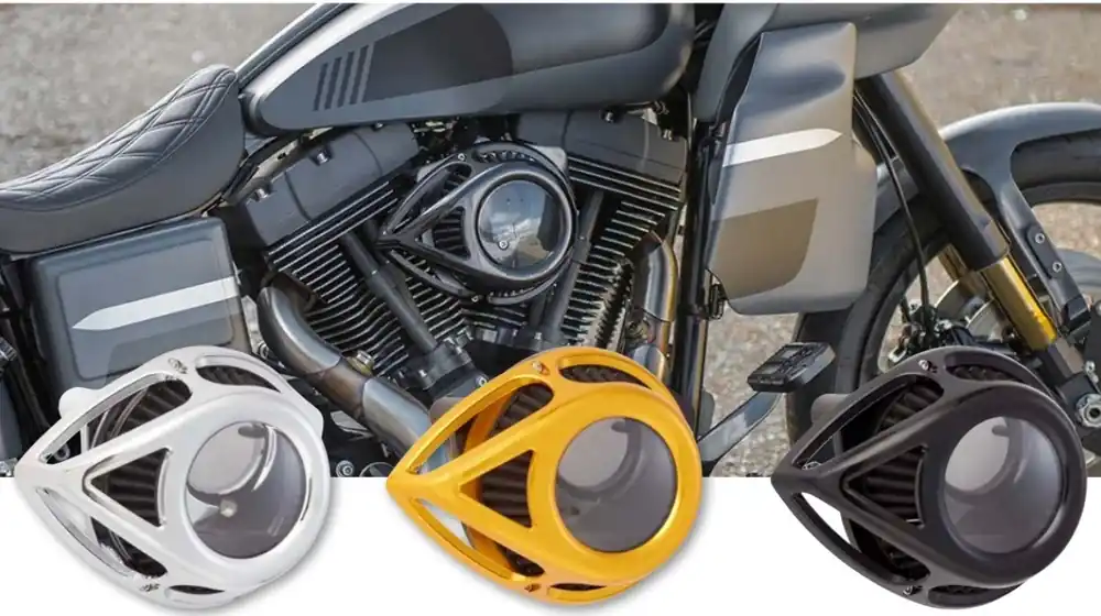 ARLEN NESS CLEAR TEAR SUCKER 01-15 Softail; 04-17 Dyna; 02-07 FLT/Touring Flash-Tarjous