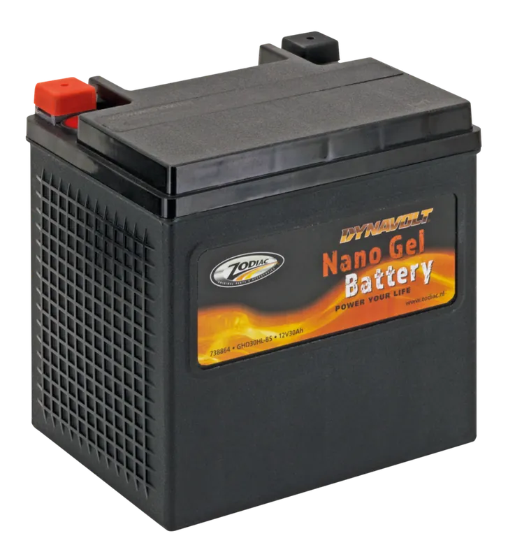 DYNAVOLT NANO GEL 30Ah, 416 CCA HeavyDuty akku HD Touring Suosittu
