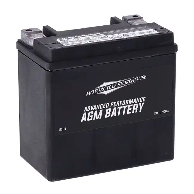 Aito MCS 12Ah, 220 CCA HeavyDuty AGM akku HD 02-06 V-Rod; 2007 VSCR V-Rod, 03-10 Buell