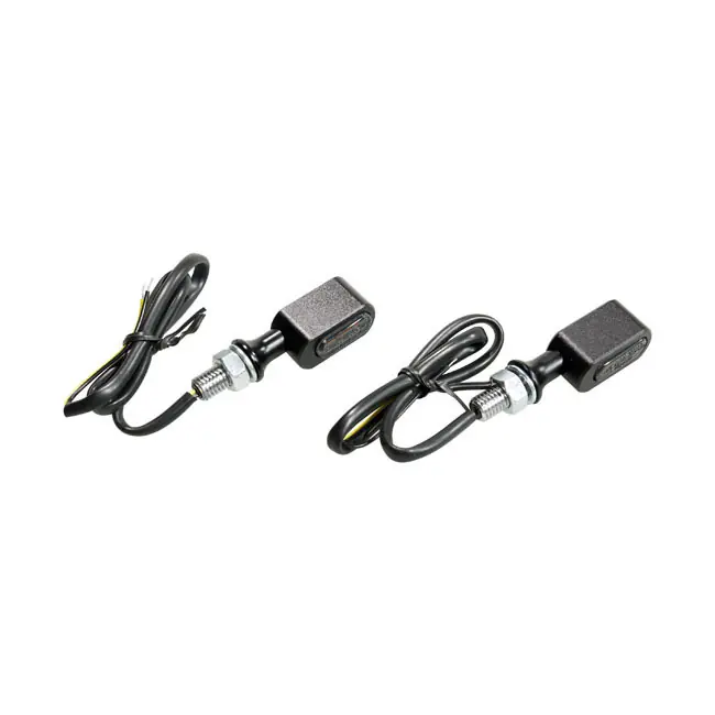 Pikatoimitus FASTLINE LED minivilkut äärivalolla, musta/savu