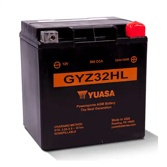 YUASA GYZ32HL 20Ah, 500 CCA HeavyDuty AGM akku HD FLT/Touring Osta Tänään