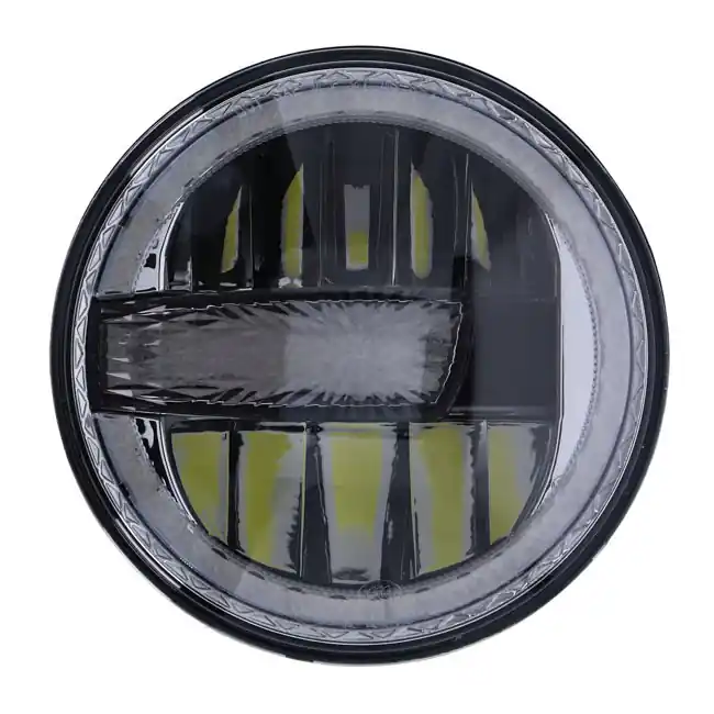 Led umpio 7", shaker DRL halo, musta pohja Merkkituote