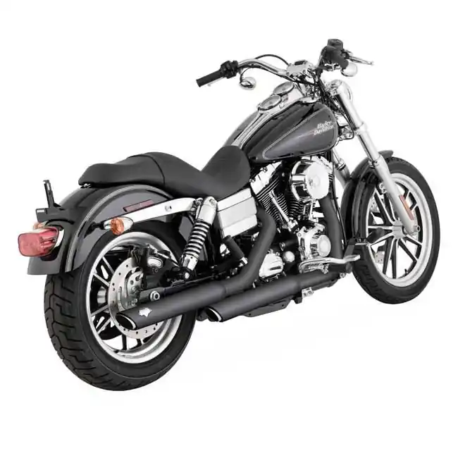 Heti Saatavilla VANCE HINES TWIN SLASH 3" SLIP-ON 07-16 Softail FLSTN Deluxe, FLS/S Slim; 08-11 FLSTSB Crossbones
