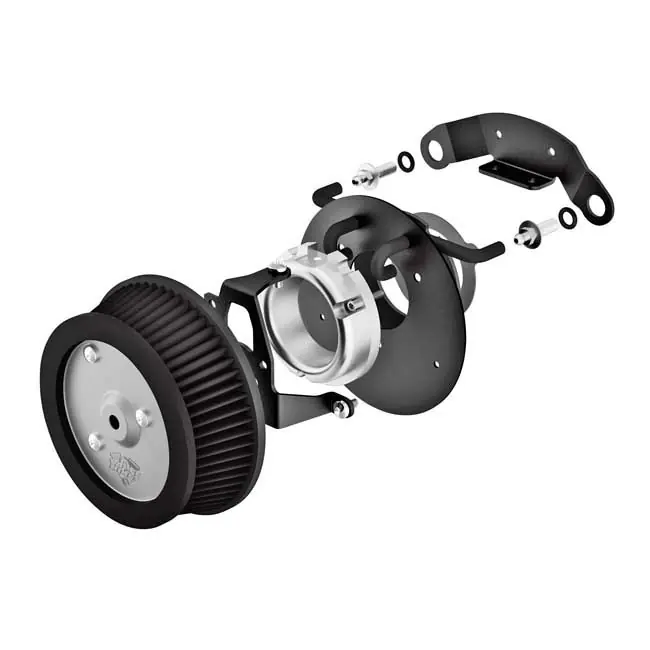 Ilmanputsari VH VO2 NAKED HD 00-15 Softail; 99-17 Dyna; 02-07 FLT/Touring Edullinen Hinta
