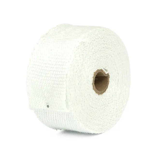 Pakoputken lämpökääre valkoinen, 7.5M/50mm Tarjoushinta