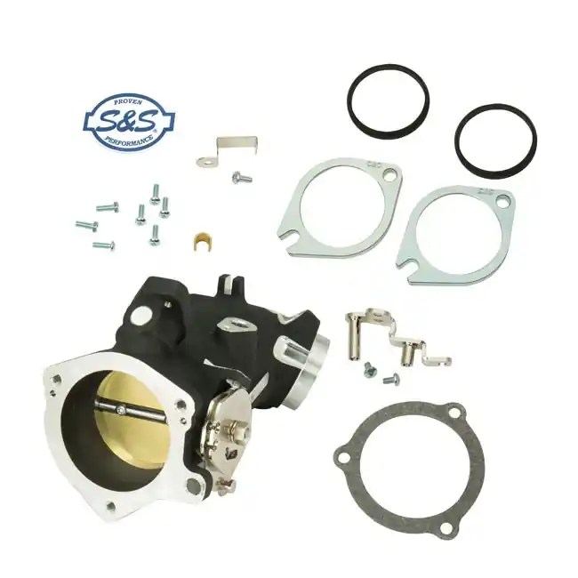 Turvallinen Maksu SS HOG 58mm THROTTLE BODY HD 06-17 Twin Cam