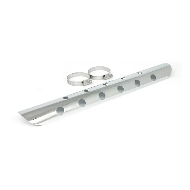 Pakoputken lämpösuojat 2-1/4" kromi Alennus