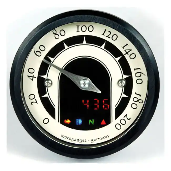Nopeusmittari MOTOGADGET MOTOSCOPE TINY SPEEDSTER Rajoitettu Tarjous