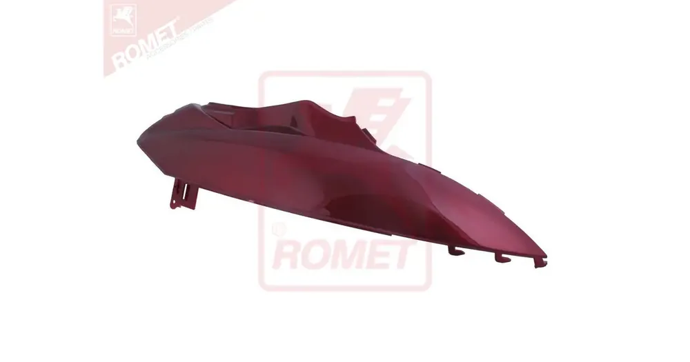 Kausialennus Takakate, oikea yläosa, viininpunainen, ei tarraa, Romet 727 (2008)