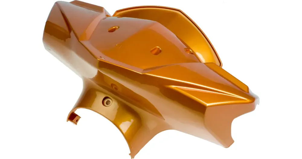 Ohjaustangon etukate oranssi Romet 737 Poisto