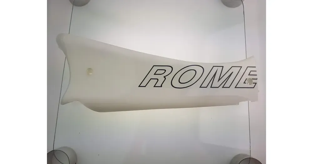 Oikea valkoinen kynnyskotelo Romet-tarralla Halpa Hinta