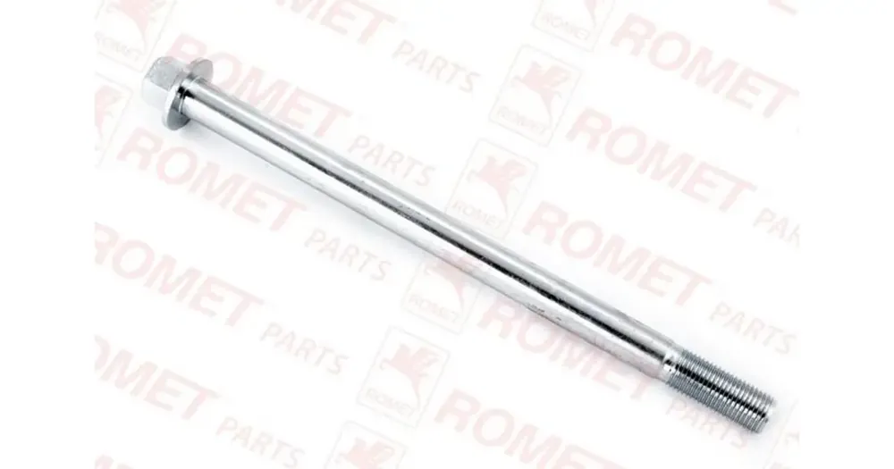 Tarjoushinta M12x185 mm etupyörän akseli Romet RM125 (alkaen 2008)