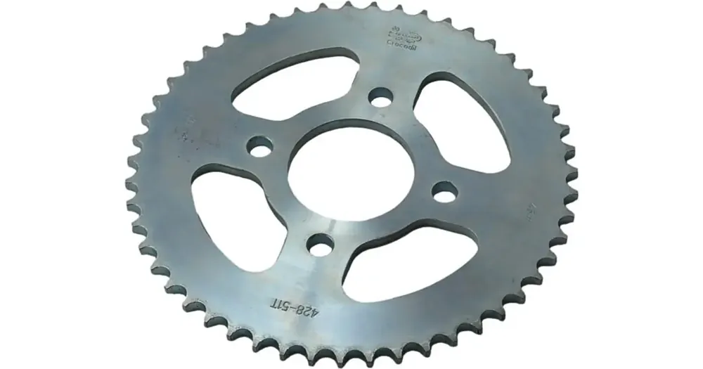 Älä Missaa Takaratas 428 51 hammasta / 58mm reikä / 90mm lävistäjä Romet CRS 50 / CRS 125