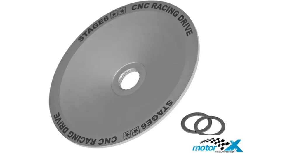 Stage6 CNC Racing Drive Face variaattorin ulkolautanen, Gilera / Piaggio Eniten Myyty