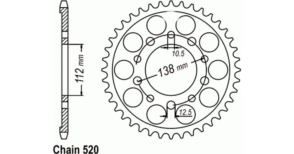 SUNSTAR teräs takaratas SUNR1-3485 39 hammasta Osta Tänään