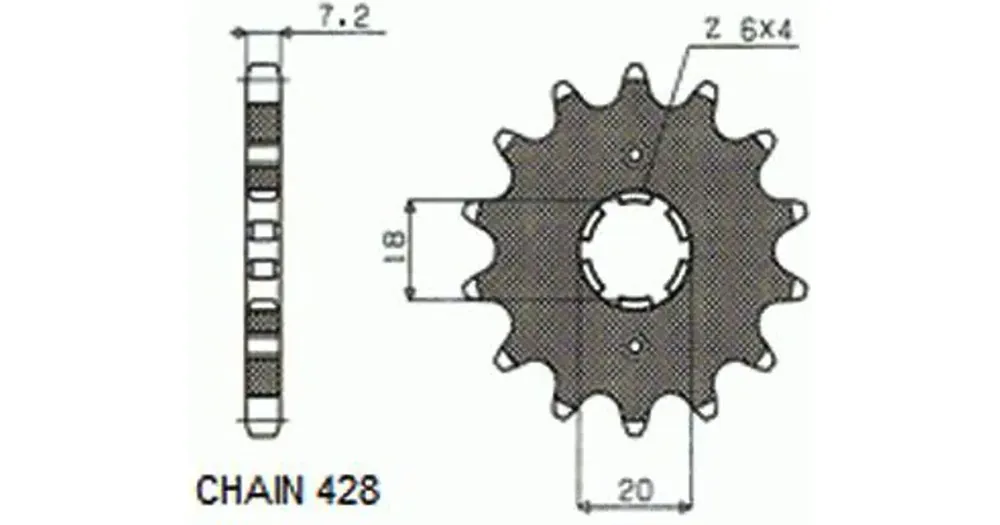 Sunstar SUNF207 eturatas, 16 hammasta Ajankohtainen