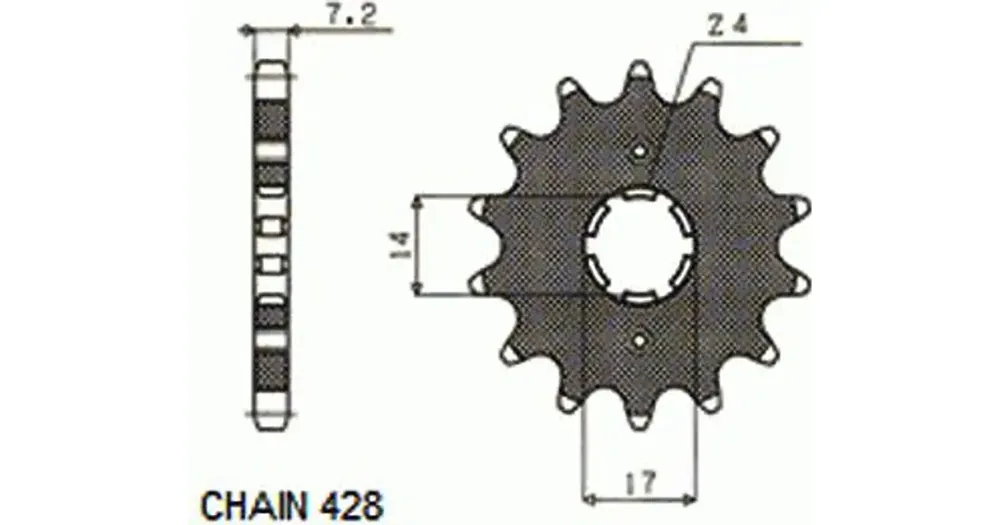 Sunstar SUNF223 eturatas, 13 hammasta Kampanjahinta