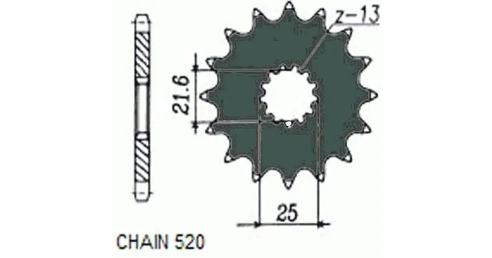Sunstar eturatas SUNF325 15 hammasta Tarjous