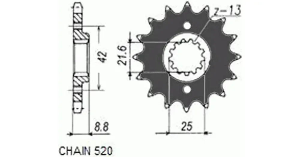 Bestseller Sunstar eturatas SUNF333, 16 hammasta