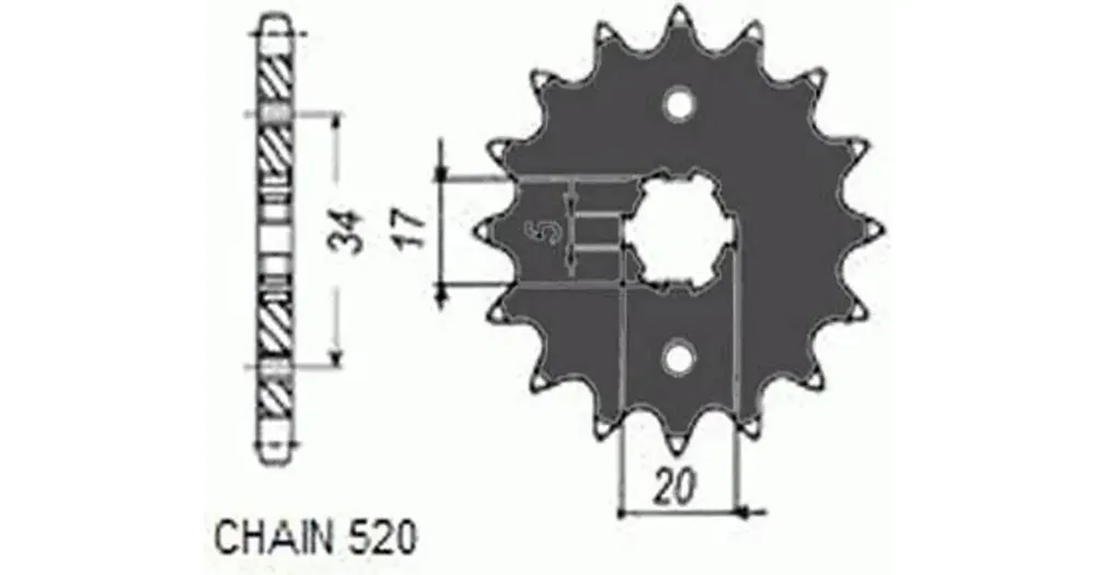 Sunstar eturatas SUNF339, 15 hammasta Kausialennus