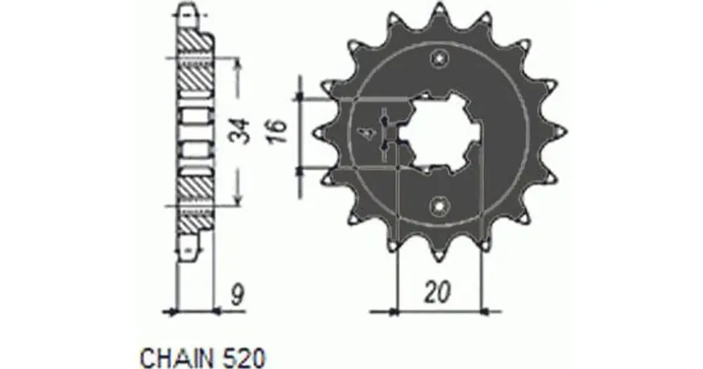Sunstar eturatas SUNF349 13 hammasta Osta Verkossa