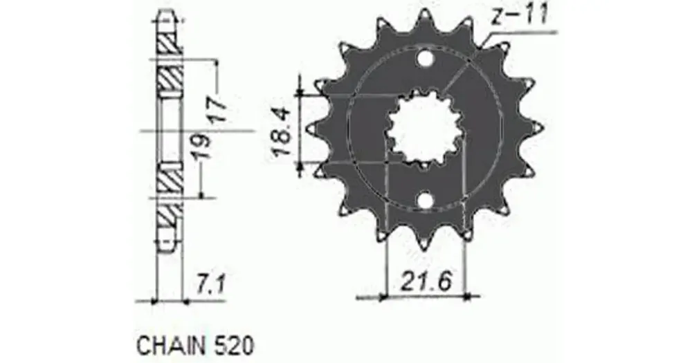 Sunstar eturatas SUNF361, 13 hammasta Pikatoimitus