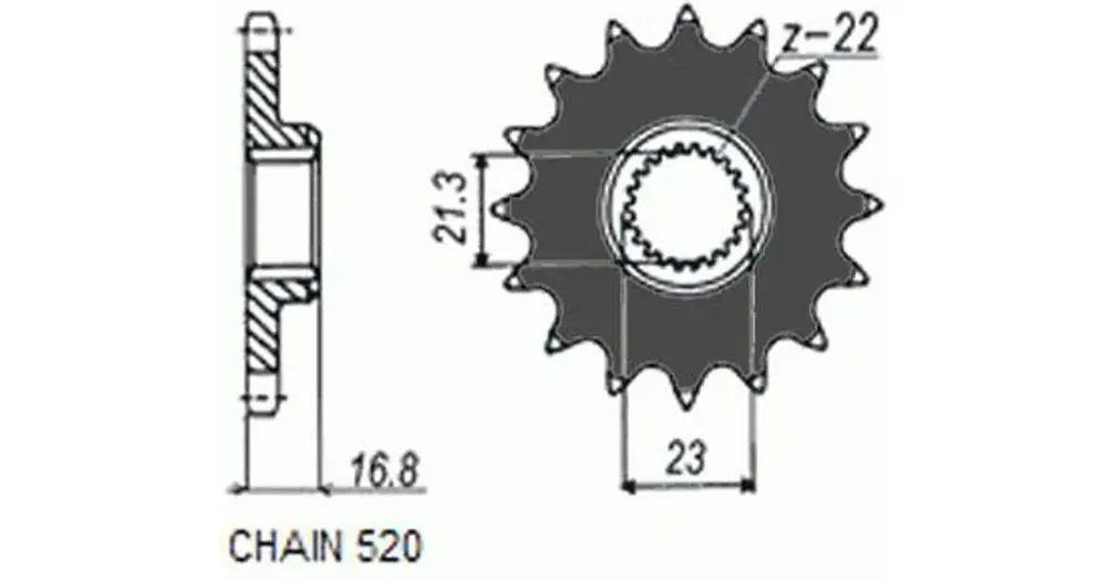 Sunstar eturatas SUNF370, 15 hammasta Lähetetään Heti