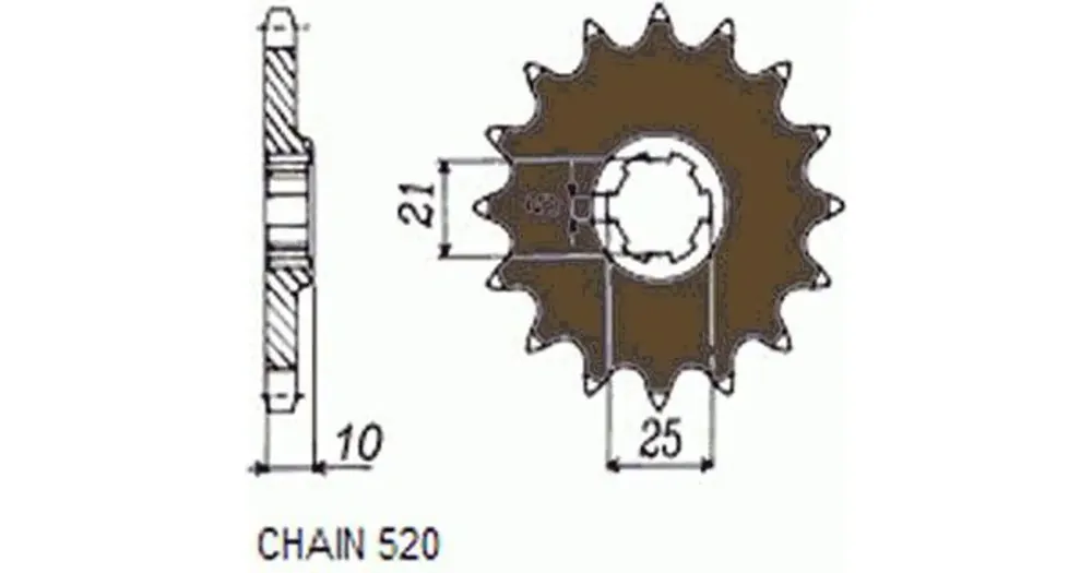 Suoraan Valmistajalta Sunstar eturatas SUNF384 16 hammasta
