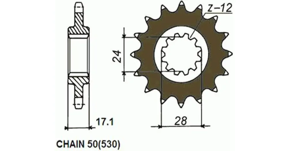 Poisto Sunstar SUNF520 eturatas, 16 hammasta