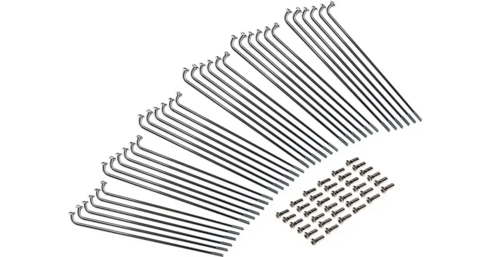 Kuuma Tarjous Pyörän pinnat, sarja 163 WSK, 36 kpl, paksuus 3.30mm, nippa 18mm