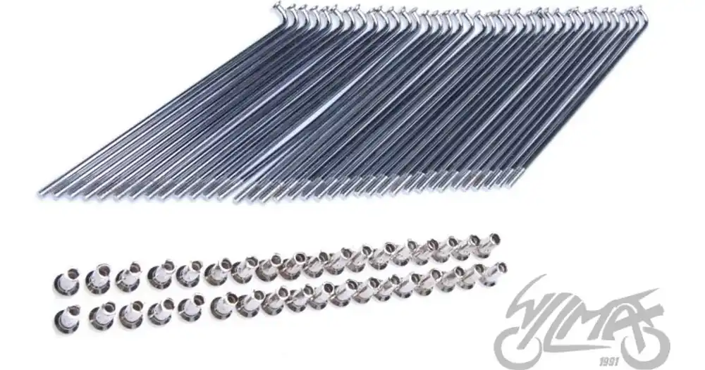 Pakollinen (Must-Have) Pyörän pinnat, sarja 36 kpl, 3.3x145mm, Simson